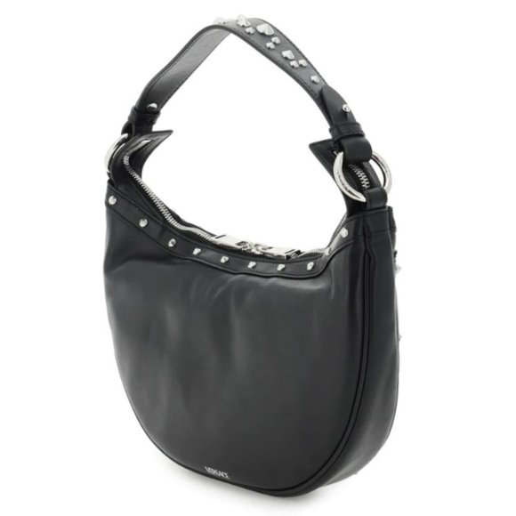 Versace La Medusa Medium Studded Hobo Bag - Picture 2 of 4